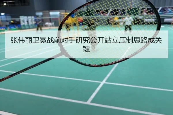 张伟丽卫冕战前对手研究公开站立压制思路成关键